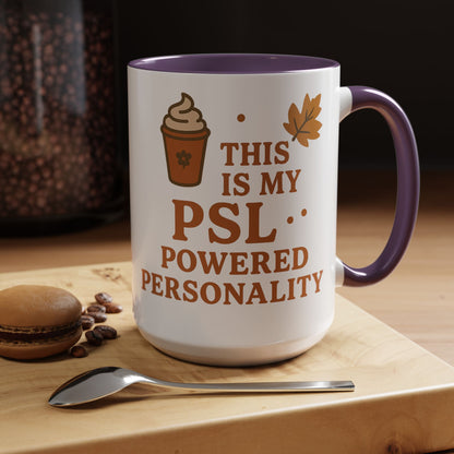 Pumpkin Spice Latte Mug, Fall Coffee Cup, PSL Lover Gift, Autumn Decor, Cozy Kitchenware