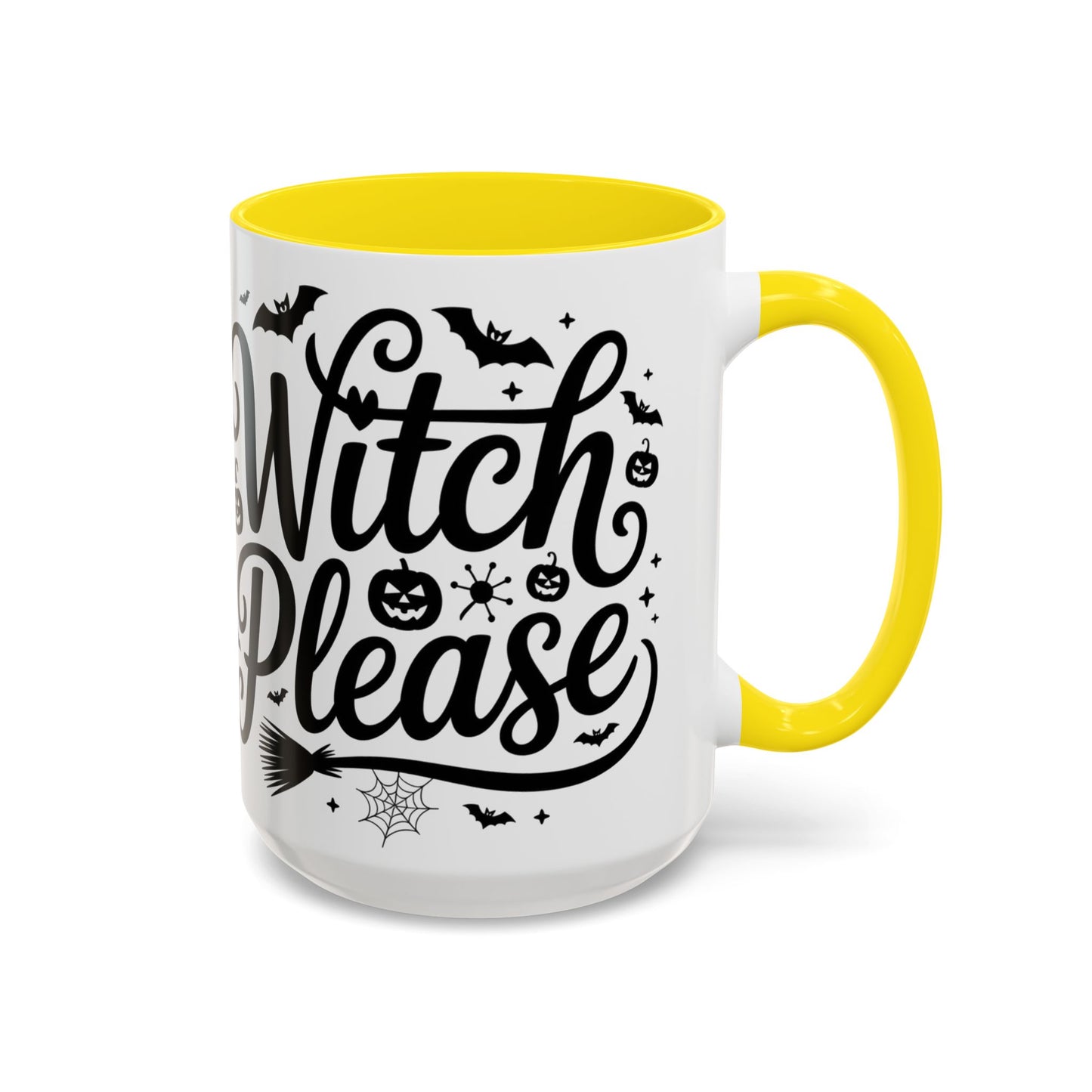 Witch Please Coffee Mug, Halloween Gift, Spooky Decor, Witchcraft Mug, Fall Home Decor, Cute Halloween Present