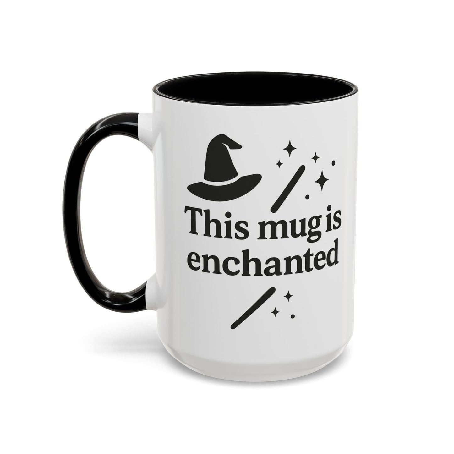 Enchanted Witch Coffee Mug, Magical Mug Gift, Halloween Decor, Witchcraft Mug, Coffee Lover Gift, Enchanted Design