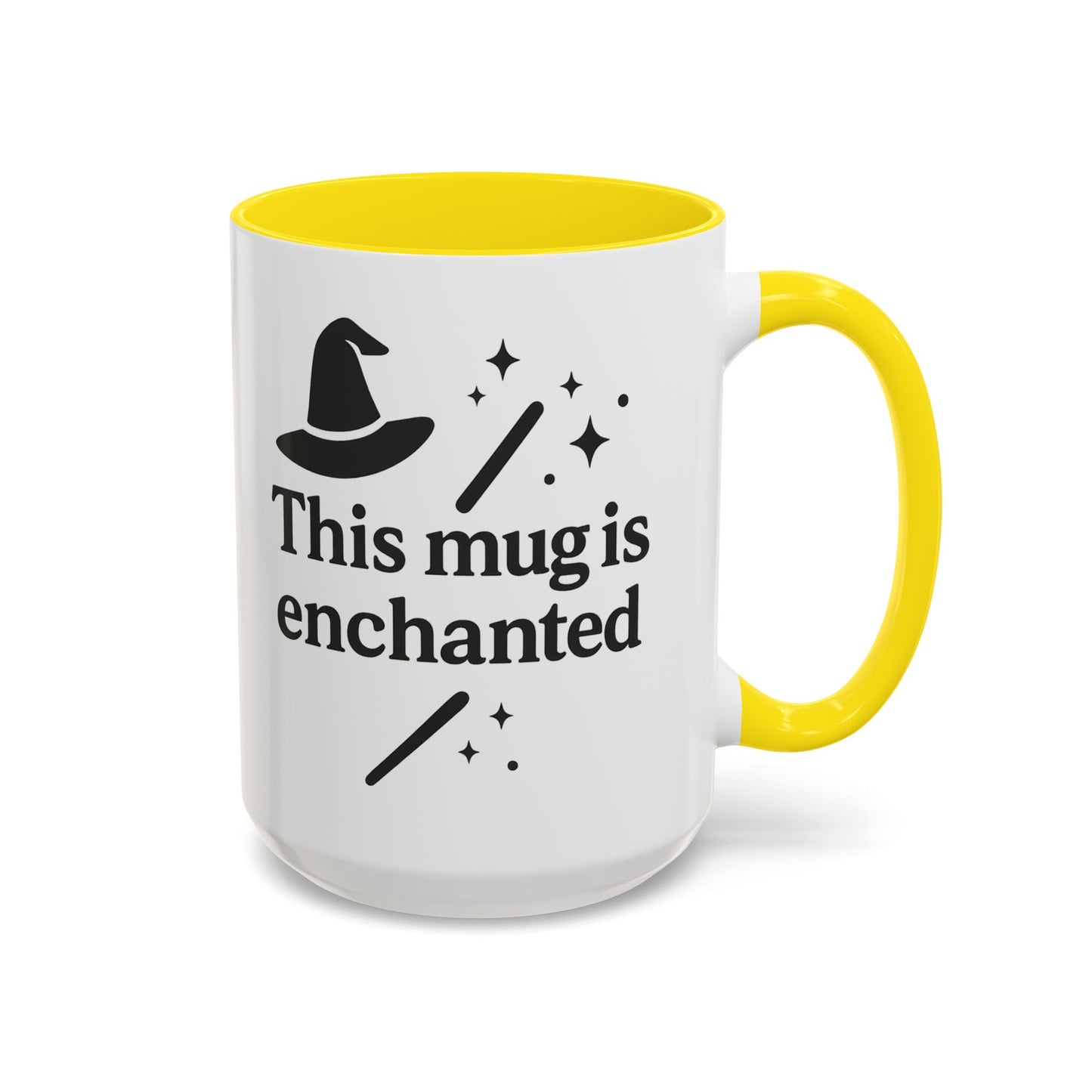 Enchanted Witch Coffee Mug, Magical Mug Gift, Halloween Decor, Witchcraft Mug, Coffee Lover Gift, Enchanted Design