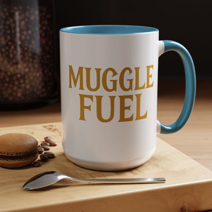Muggle Fuel Coffee Mug - Wizarding-Themed Mug, Magic Inspired Gift, Cozy Home Addition, Perfect for Harry Potter Fans