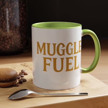 Muggle Fuel Coffee Mug - Wizarding-Themed Mug, Magic Inspired Gift, Cozy Home Addition, Perfect for Harry Potter Fans