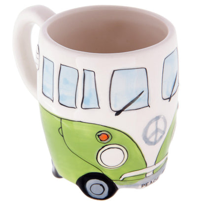 Retro Peace Bus Cartoon Ceramic mug