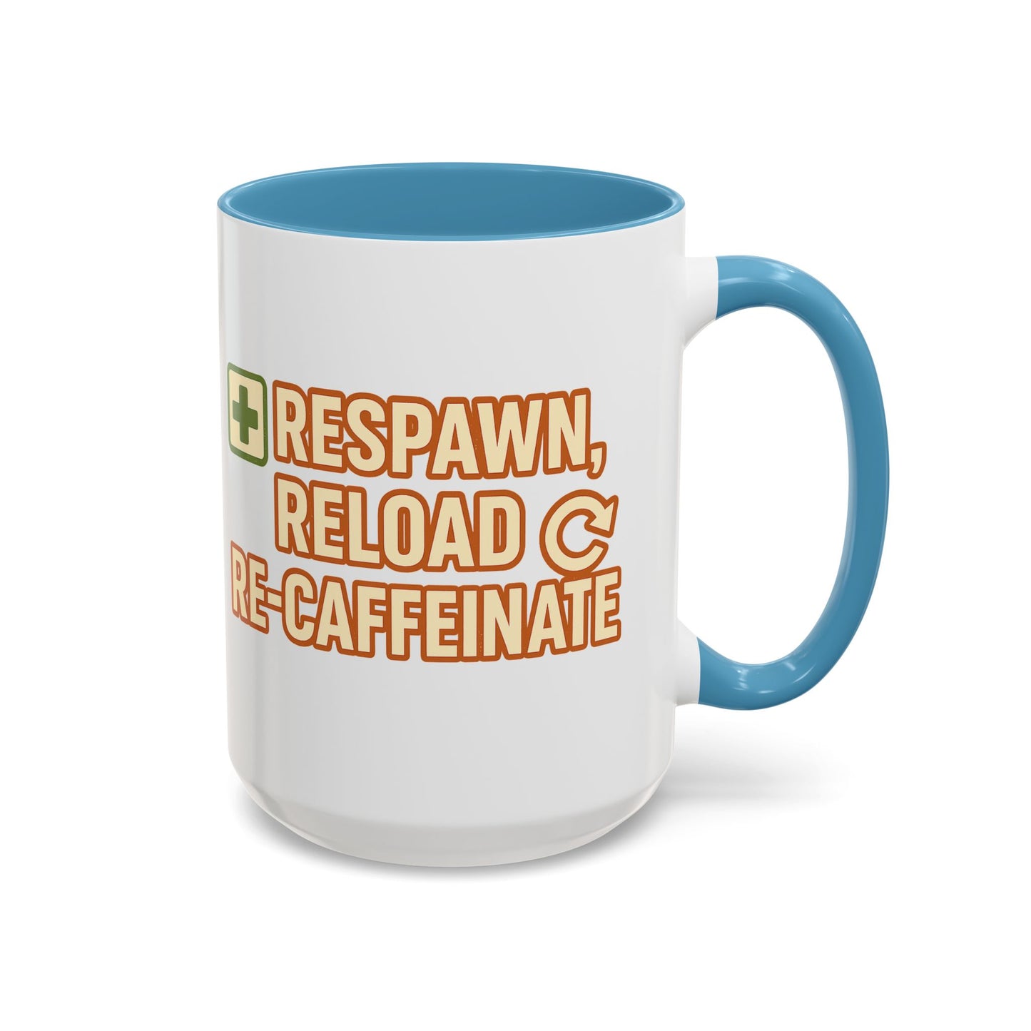 Respawn, Reload, Re-Caffeinate, Perfect Gift for Gamers, Fun Office Cup, Video Game Lover Mug, Birthday Present, [...]