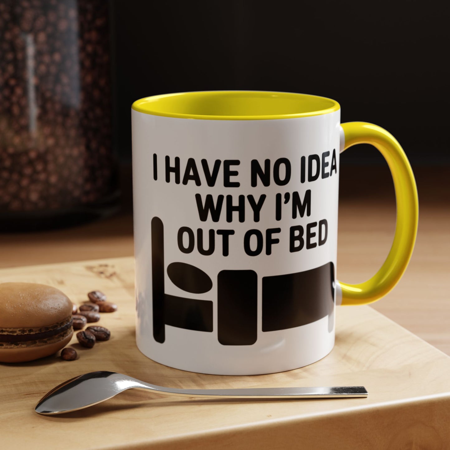 Funny Coffee Mug for Sleepyheads - Perfect Gift for Coffee Lovers, Humor Mug, Bedtime Coffee Cup