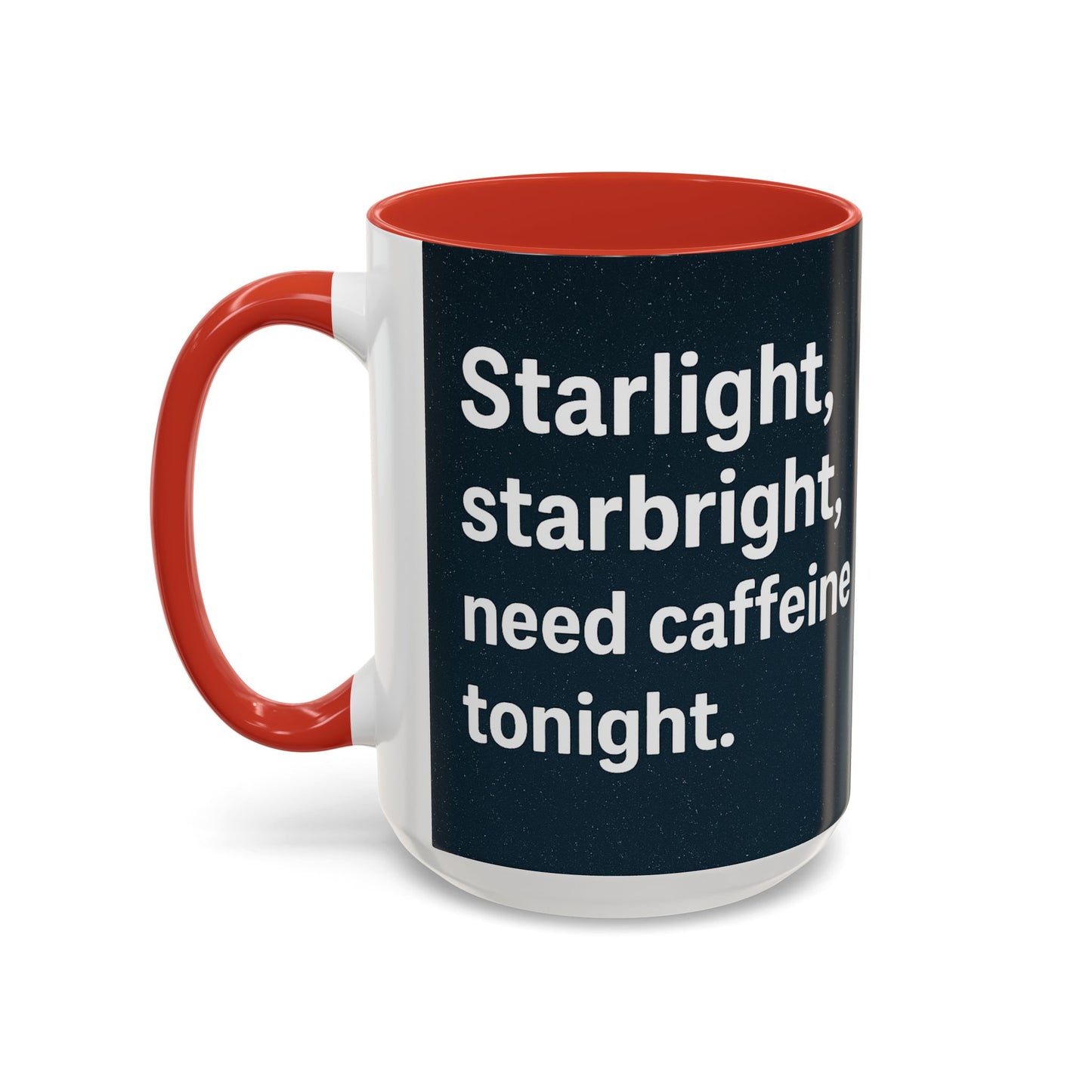 Starlight Caffeine Coffee Mug | Perfect for Coffee Lovers, Gift for Friends, Night Owl, Magical Mugs, Funny Cup