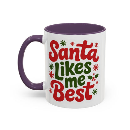 Holiday Santa Coffee Mug, Christmas Mug, Festive Drinkware, Gift for Santa Lovers, Coffee Lover's Cup