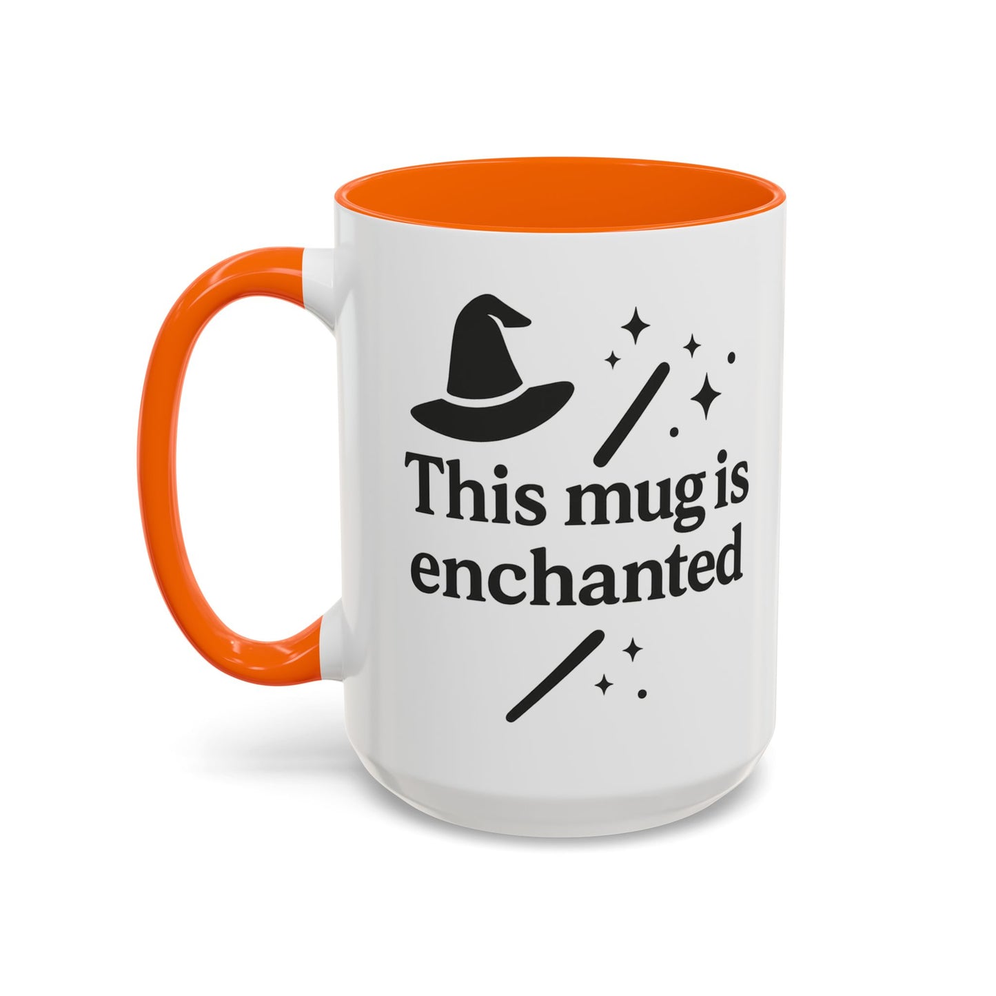 Enchanted Witch Coffee Mug, Magical Mug Gift, Halloween Decor, Witchcraft Mug, Coffee Lover Gift, Enchanted Design