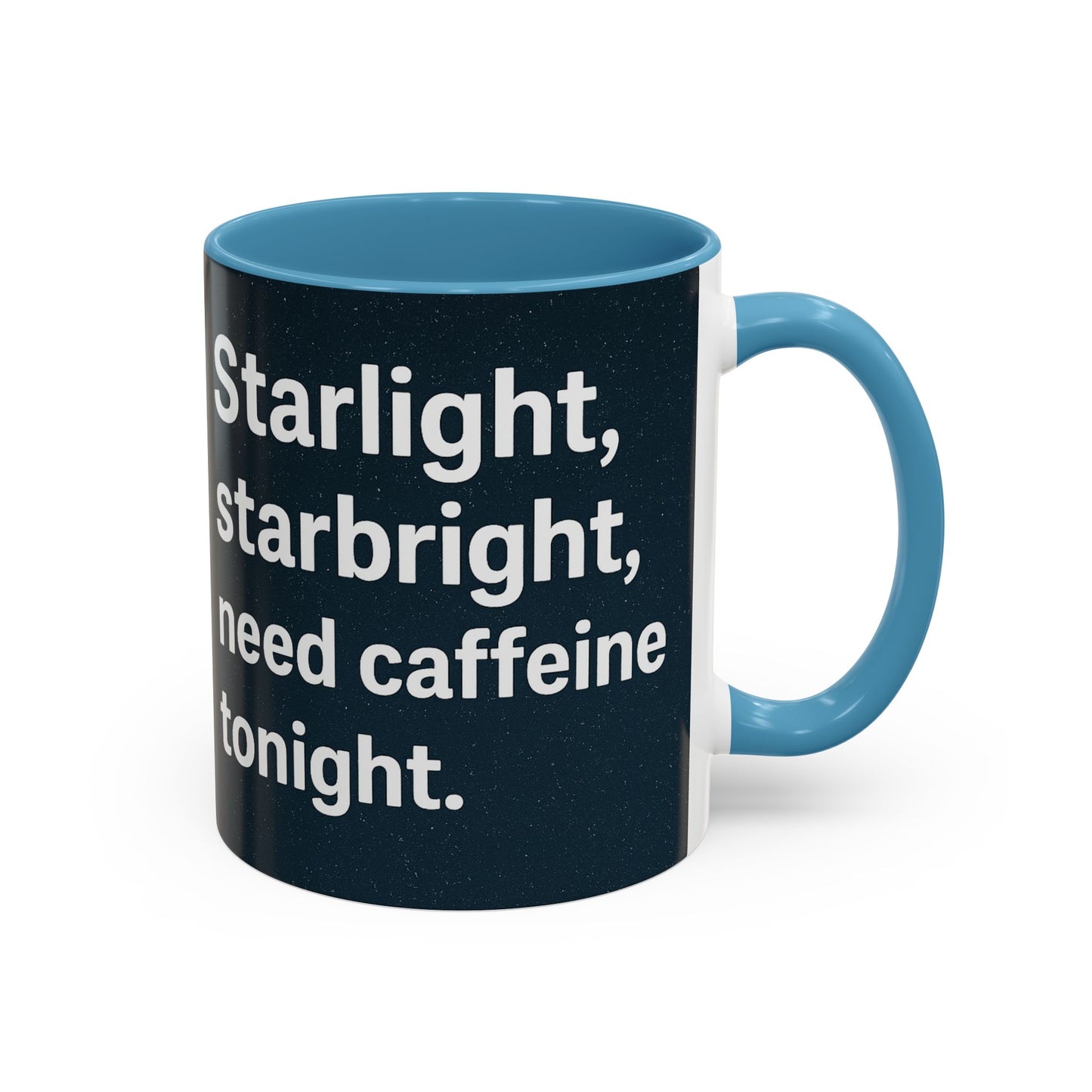 Starlight Caffeine Coffee Mug | Perfect for Coffee Lovers, Gift for Friends, Night Owl, Magical Mugs, Funny Cup