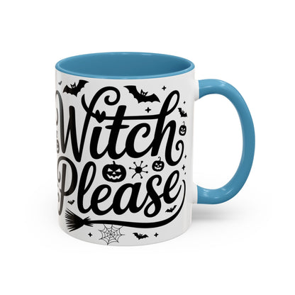 Witch Please Coffee Mug, Halloween Gift, Spooky Decor, Witchcraft Mug, Fall Home Decor, Cute Halloween Present