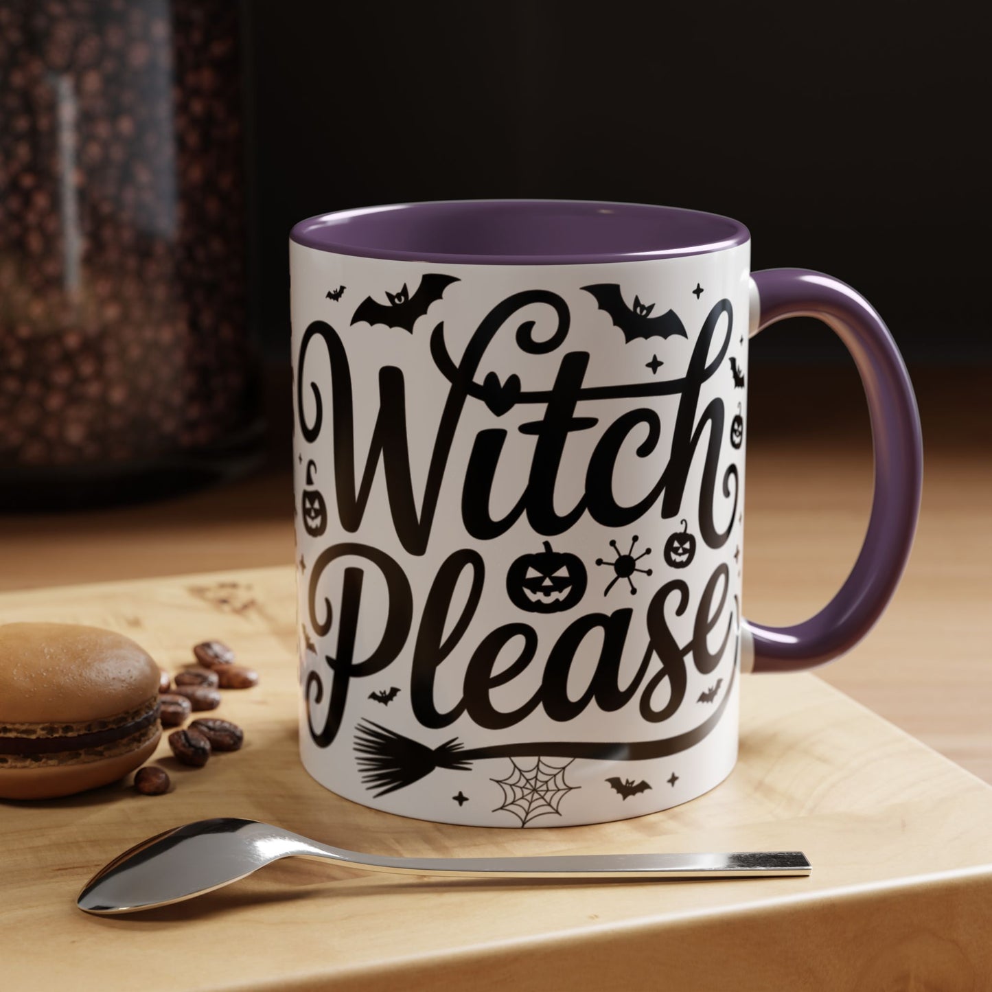 Witch Please Coffee Mug, Halloween Gift, Spooky Decor, Witchcraft Mug, Fall Home Decor, Cute Halloween Present