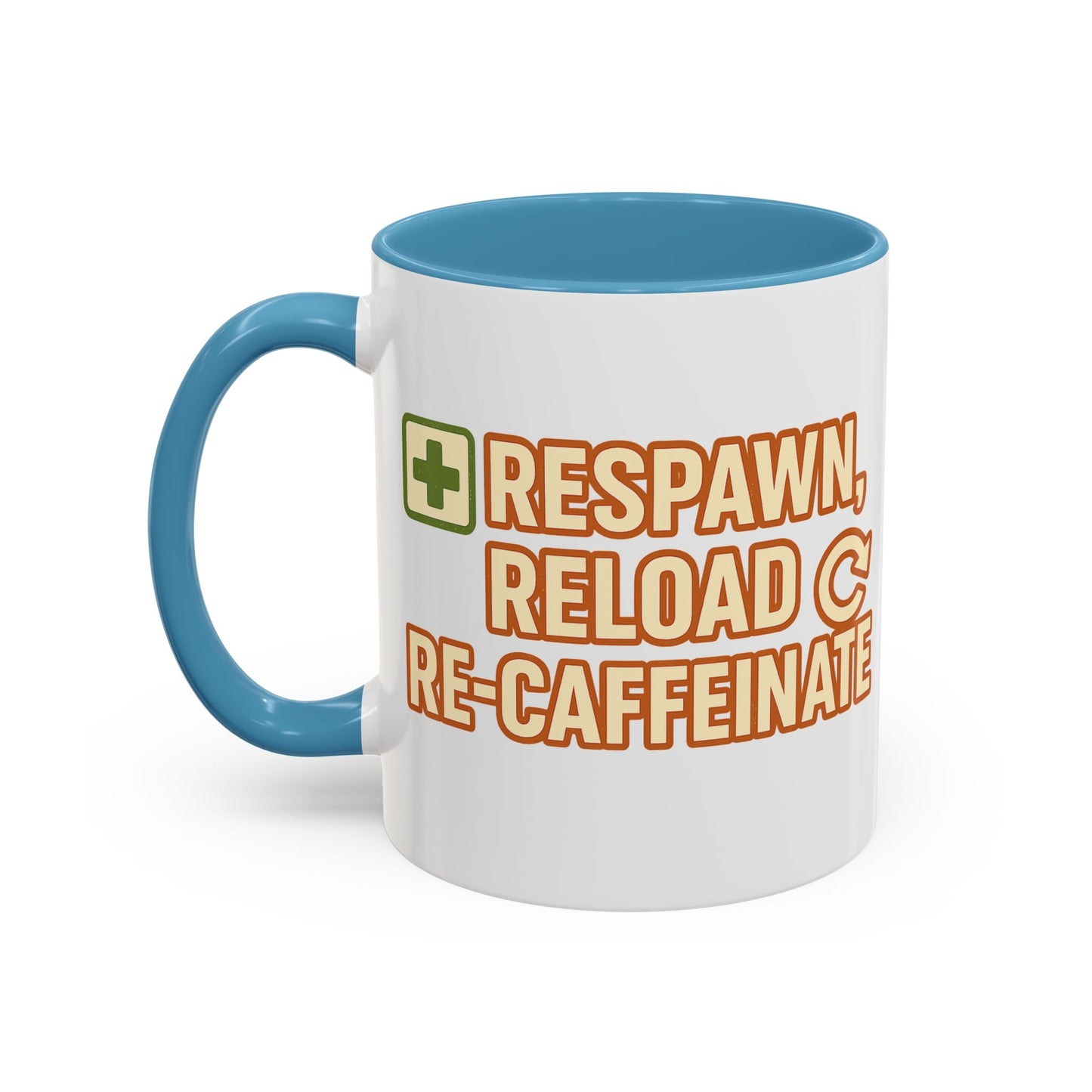 Respawn, Reload, Re-Caffeinate, Perfect Gift for Gamers, Fun Office Cup, Video Game Lover Mug, Birthday Present, [...]