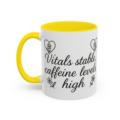 VITALS Stable Caffeine Levels High - Perfect Gift for EMT, Nurse, coffee lover