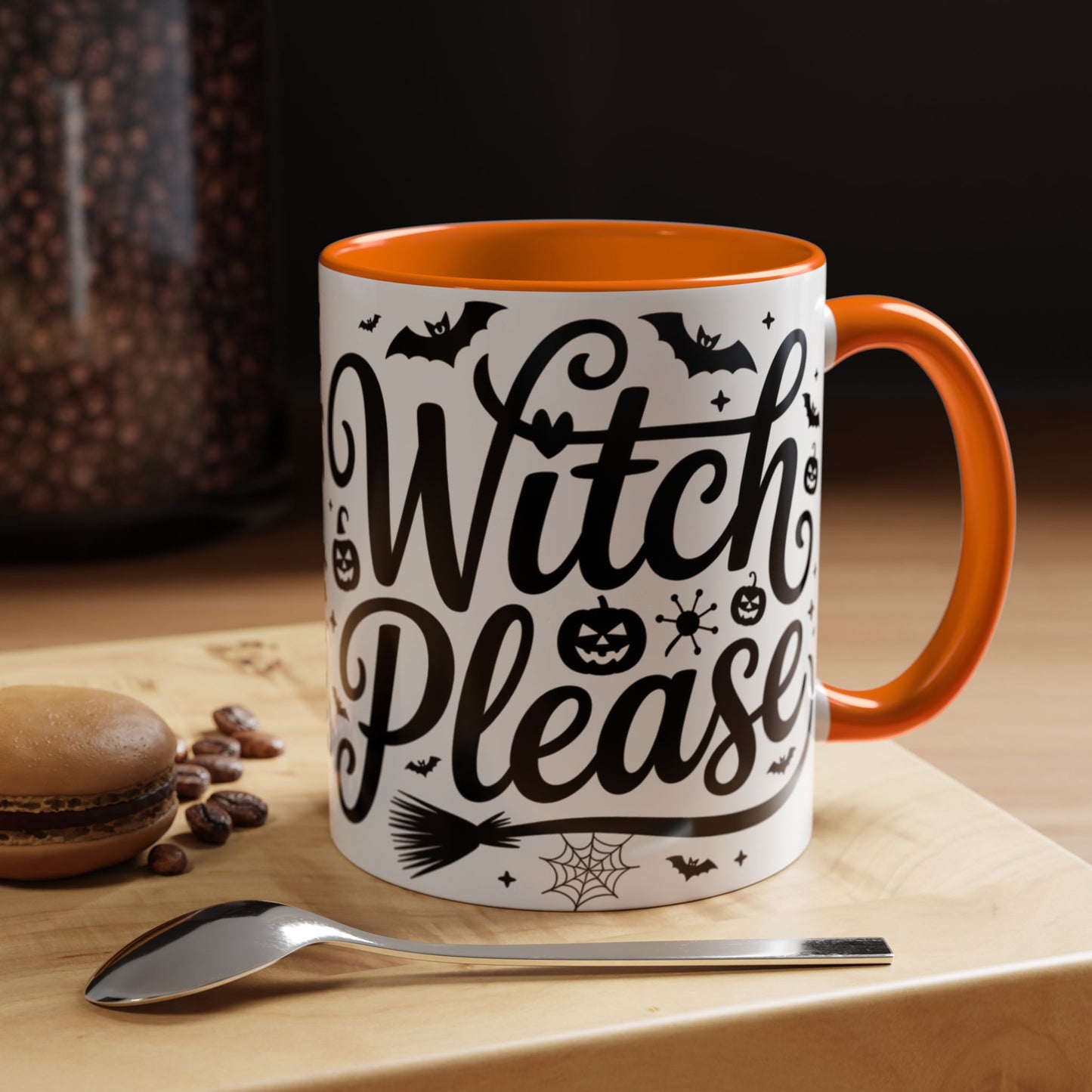 Witch Please Coffee Mug, Halloween Gift, Spooky Decor, Witchcraft Mug, Fall Home Decor, Cute Halloween Present