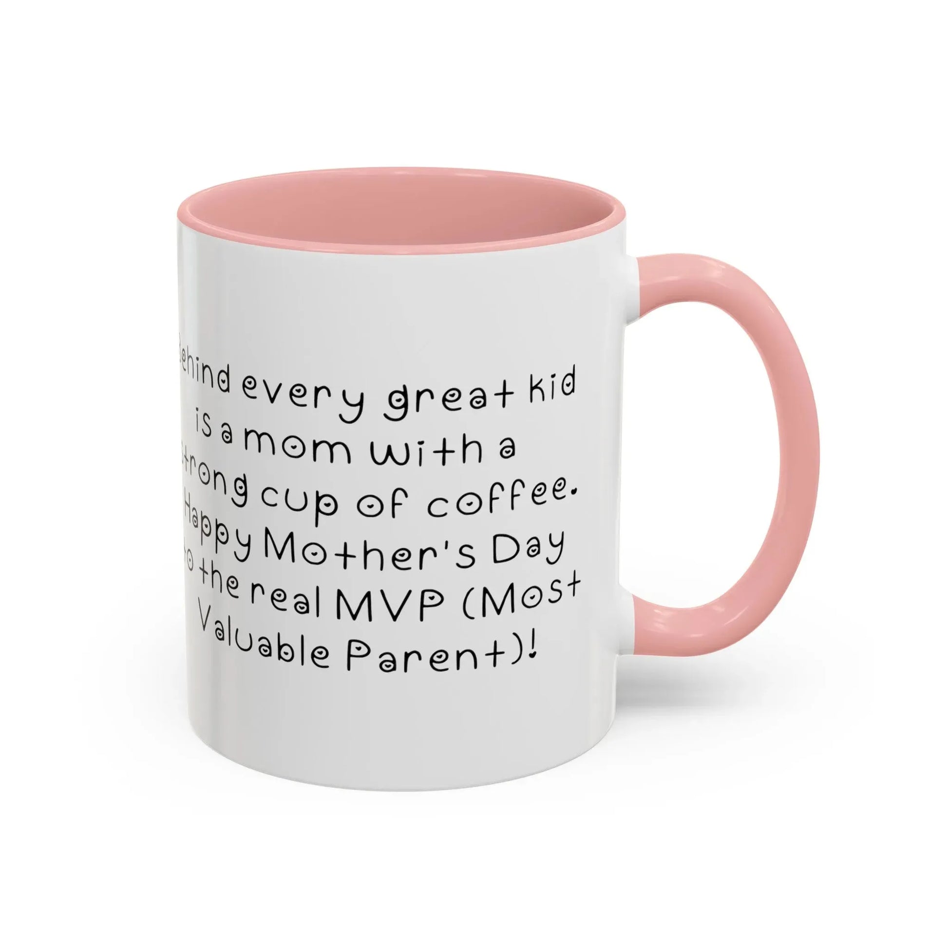 Behind every great kid- Mother's Day 11oz two-tone ceramic mug - Unique gift for Mom - Mug World