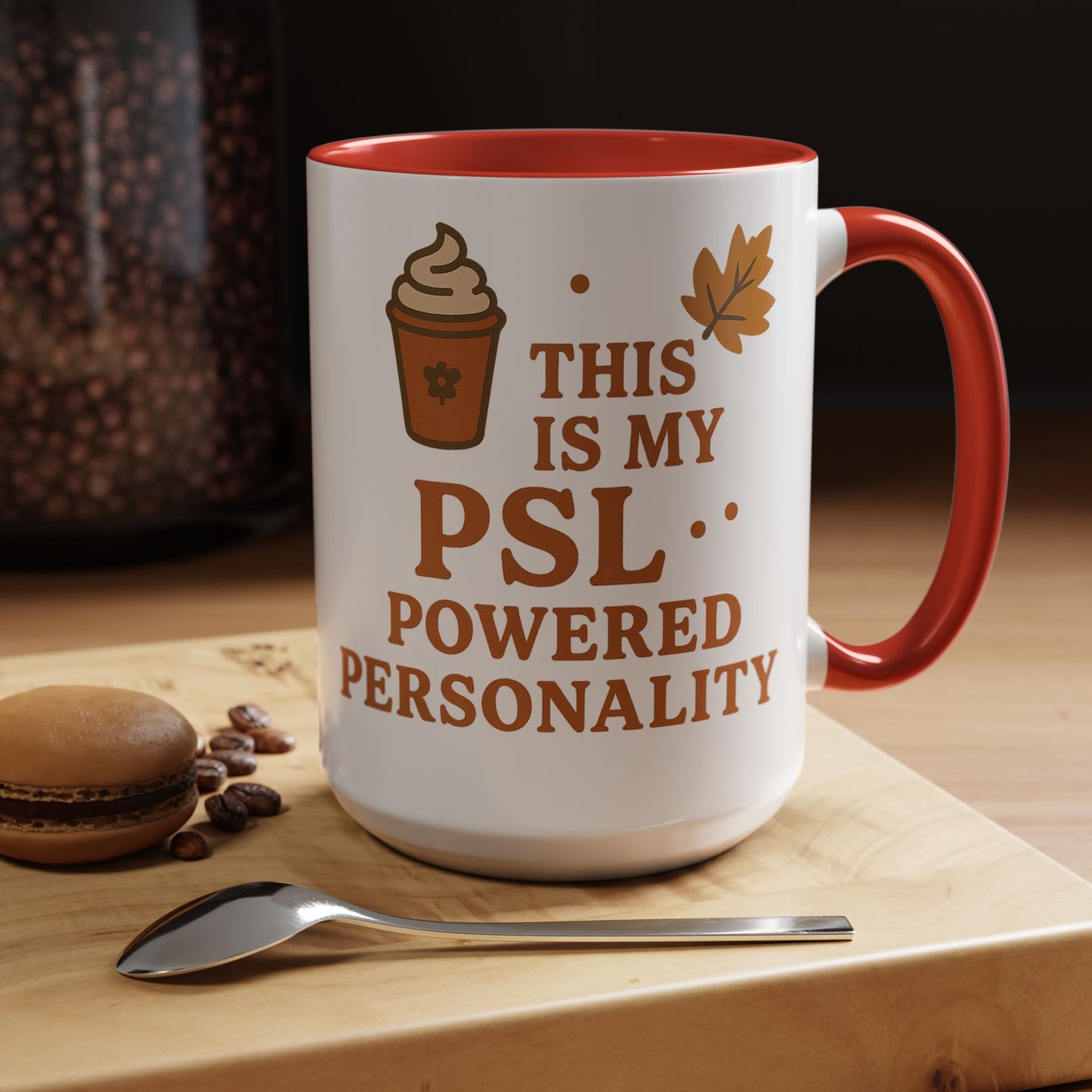 Pumpkin Spice Latte Mug, Fall Coffee Cup, PSL Lover Gift, Autumn Decor, Cozy Kitchenware