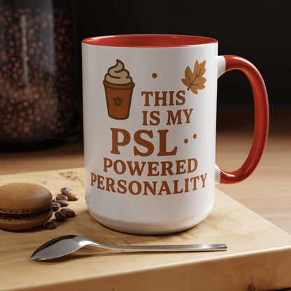 Pumpkin Spice Latte Mug, Fall Coffee Cup, PSL Lover Gift, Autumn Decor, Cozy Kitchenware