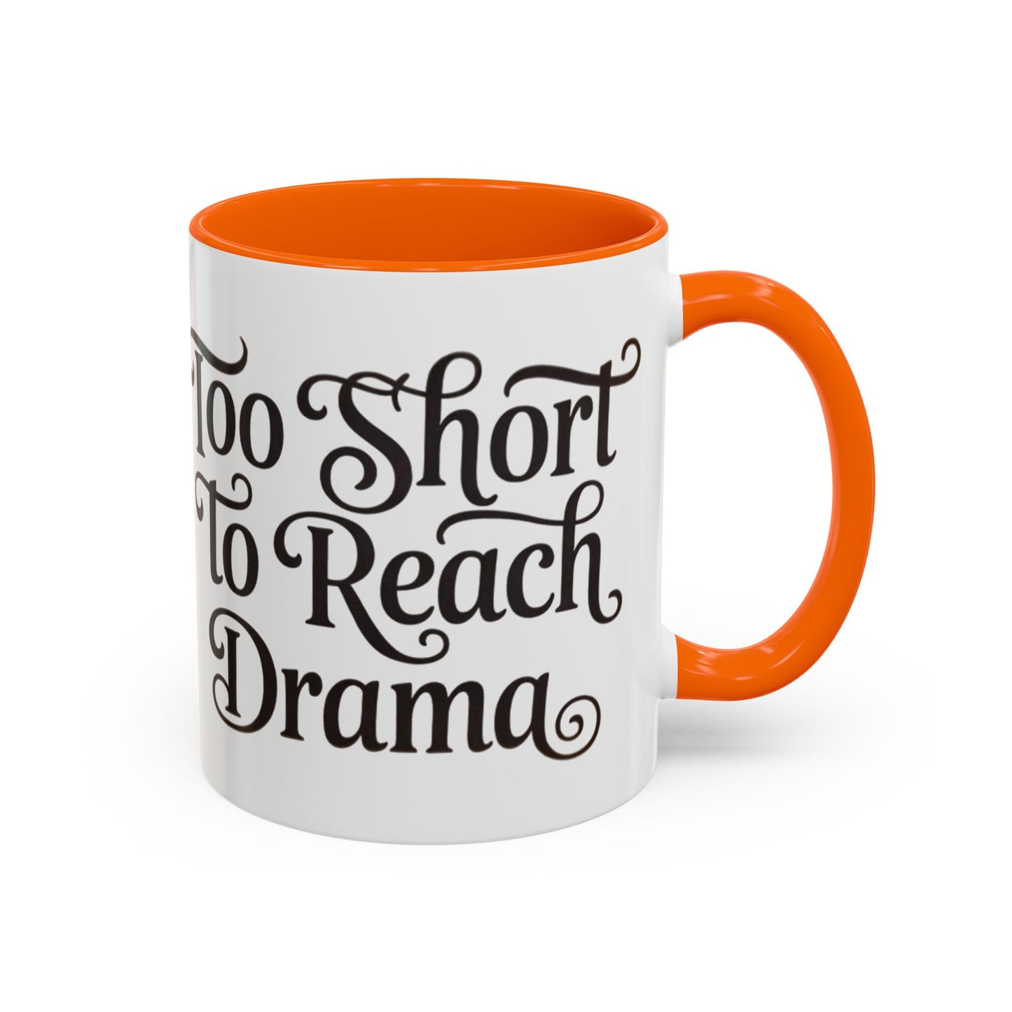 Drama-Free Accent Coffee Mug, Funny Gift, Coffee Lover Mug, Unique Office Mug, Relaxation Mug