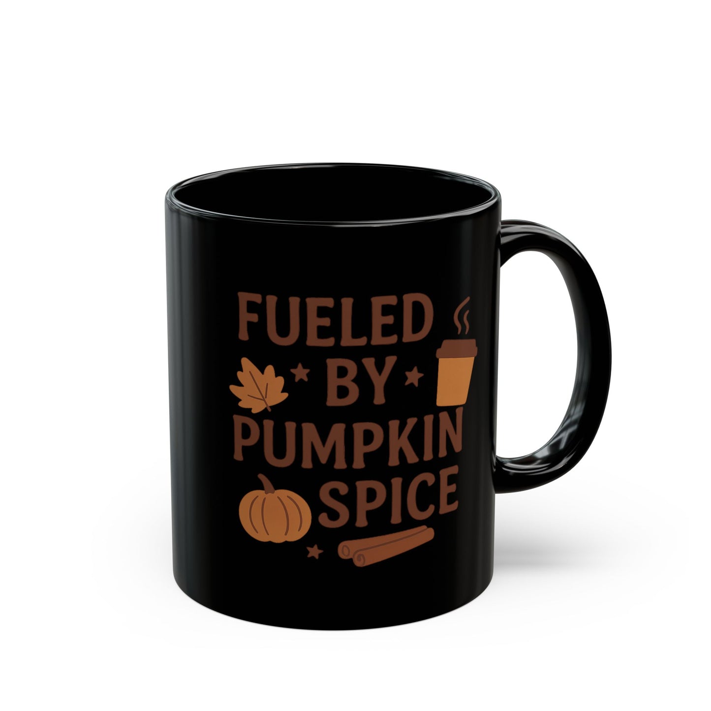Fueled by Pumpkin Spice Coffee Lover Gift, Fall Decor, Autumn Mug, Halloween Gift, Coffee Mug