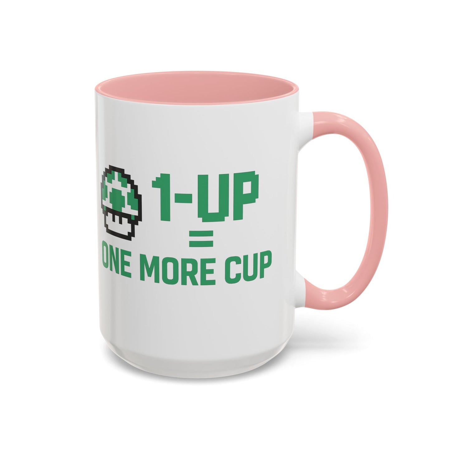 Retro Gaming Coffee Mug, 1-Up Mushroom Cup, Perfect Gift for Gamers, Funny Office Mug, Video Game Lover, Unique Birthday Present