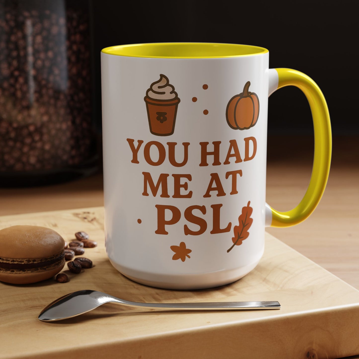 You had me at PSL -Autumn Pumpkin Spice Mug, Cozy Coffee Cup for Fall Lovers, Perfect Gift for PSL Fans