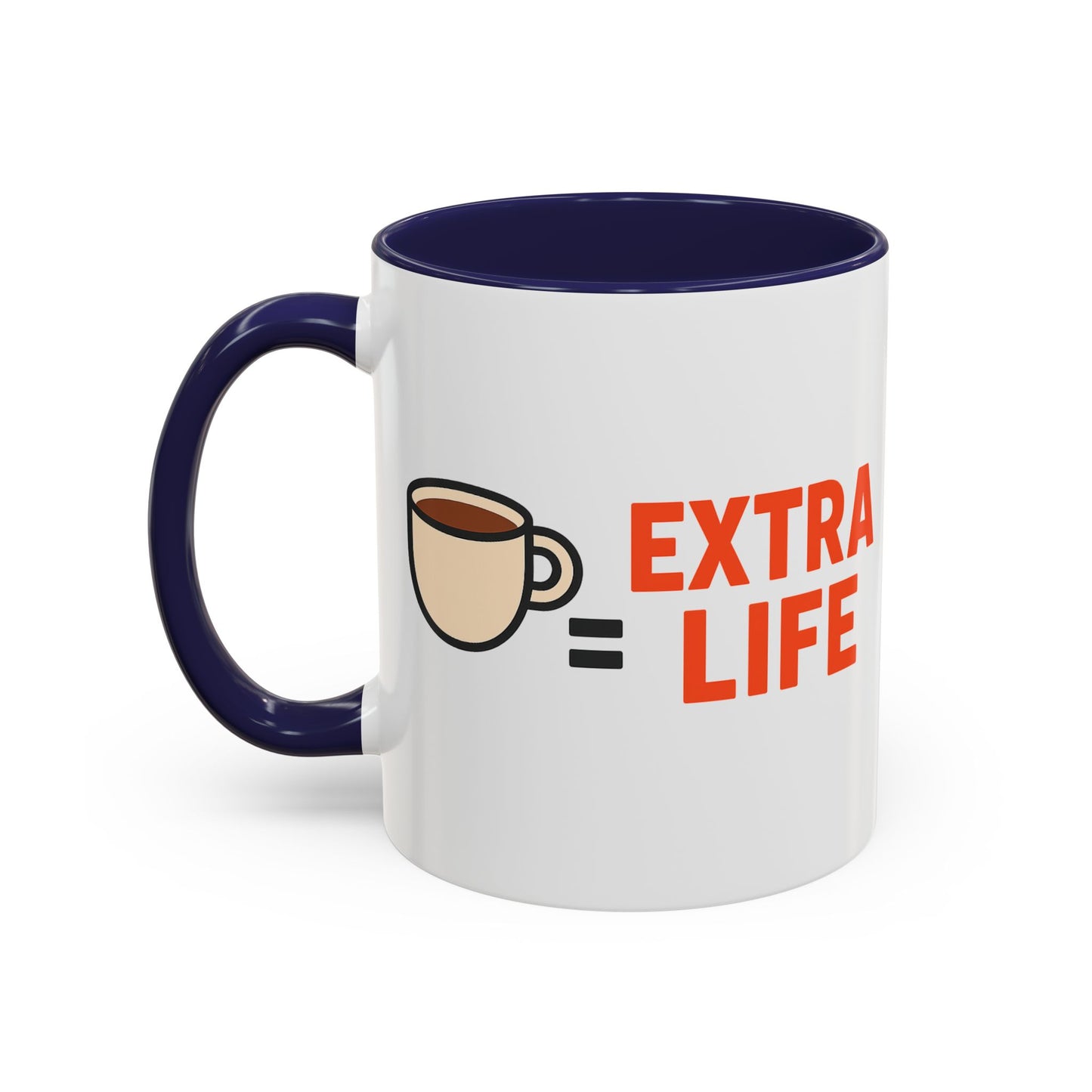Coffee Extra Life Design, Unique Kitchen Decor, Birthday or Holiday Gift