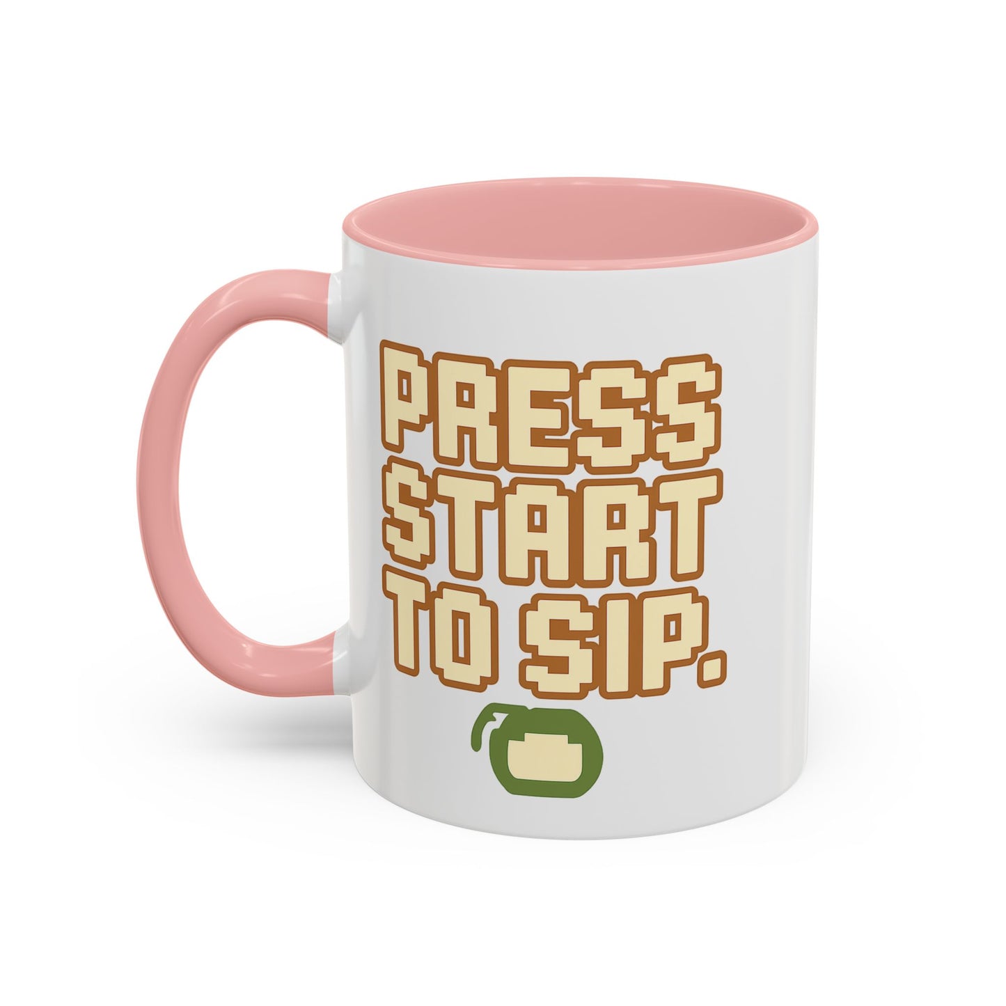 Press Start to Sip, Unique Gift for Gamers, Fun Birthday Present, Video Game Decor, Geeky Kitchenware