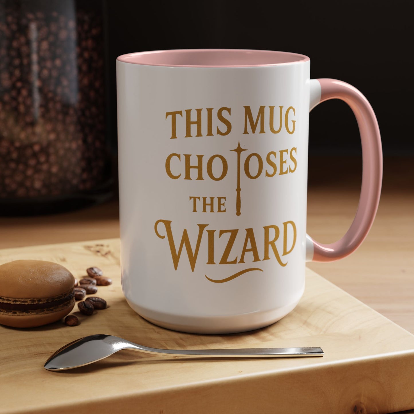 Wizard Choice Coffee Mug - Unique Gift for Wizards, Fun Coffee Lover Cup, Magical Drinkware, Birthday Present, Fantasy Mug