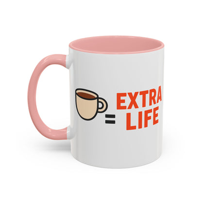Coffee Extra Life Design, Unique Kitchen Decor, Birthday or Holiday Gift