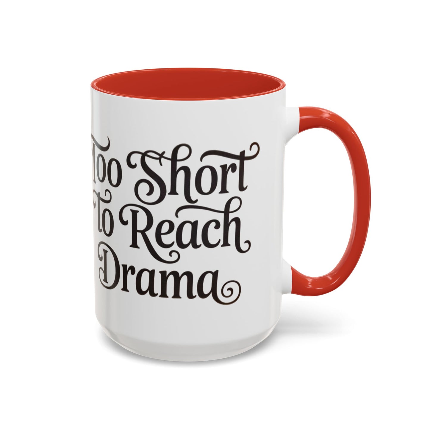 Drama-Free Accent Coffee Mug, Funny Gift, Coffee Lover Mug, Unique Office Mug, Relaxation Mug