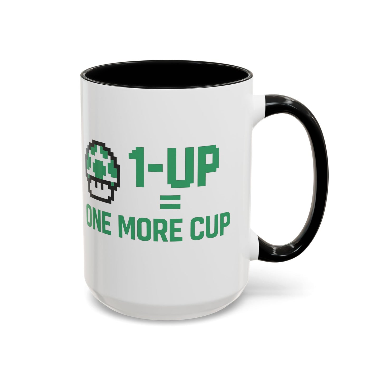 Retro Gaming Coffee Mug, 1-Up Mushroom Cup, Perfect Gift for Gamers, Funny Office Mug, Video Game Lover, Unique Birthday Present