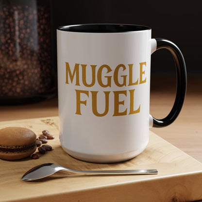 Muggle Fuel Coffee Mug - Wizarding-Themed Mug, Magic Inspired Gift, Cozy Home Addition, Perfect for Harry Potter Fans