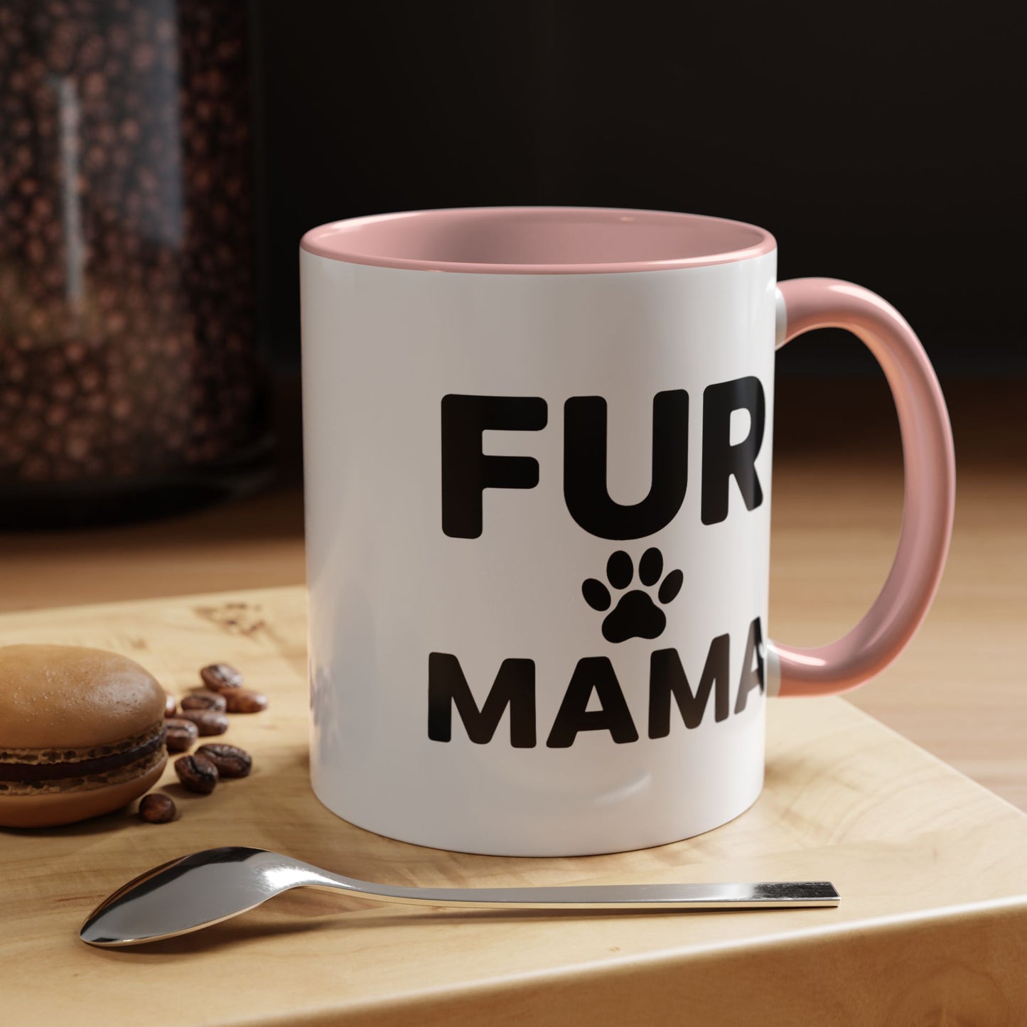 Fur Mama Coffee Mug - Perfect Gift for Dog Lovers, Pet Parents, Animal Enthusiasts, Mother's Day, Birthdays, Coffee Lovers
