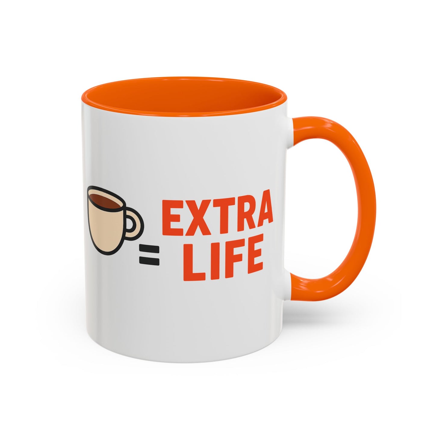Coffee Extra Life Design, Unique Kitchen Decor, Birthday or Holiday Gift
