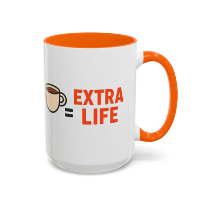 Coffee Extra Life Design, Unique Kitchen Decor, Birthday or Holiday Gift