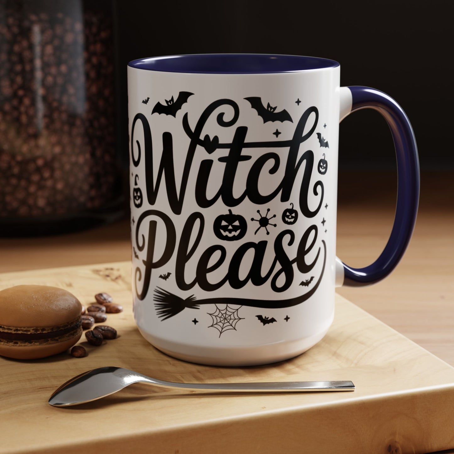 Witch Please Coffee Mug, Halloween Gift, Spooky Decor, Witchcraft Mug, Fall Home Decor, Cute Halloween Present