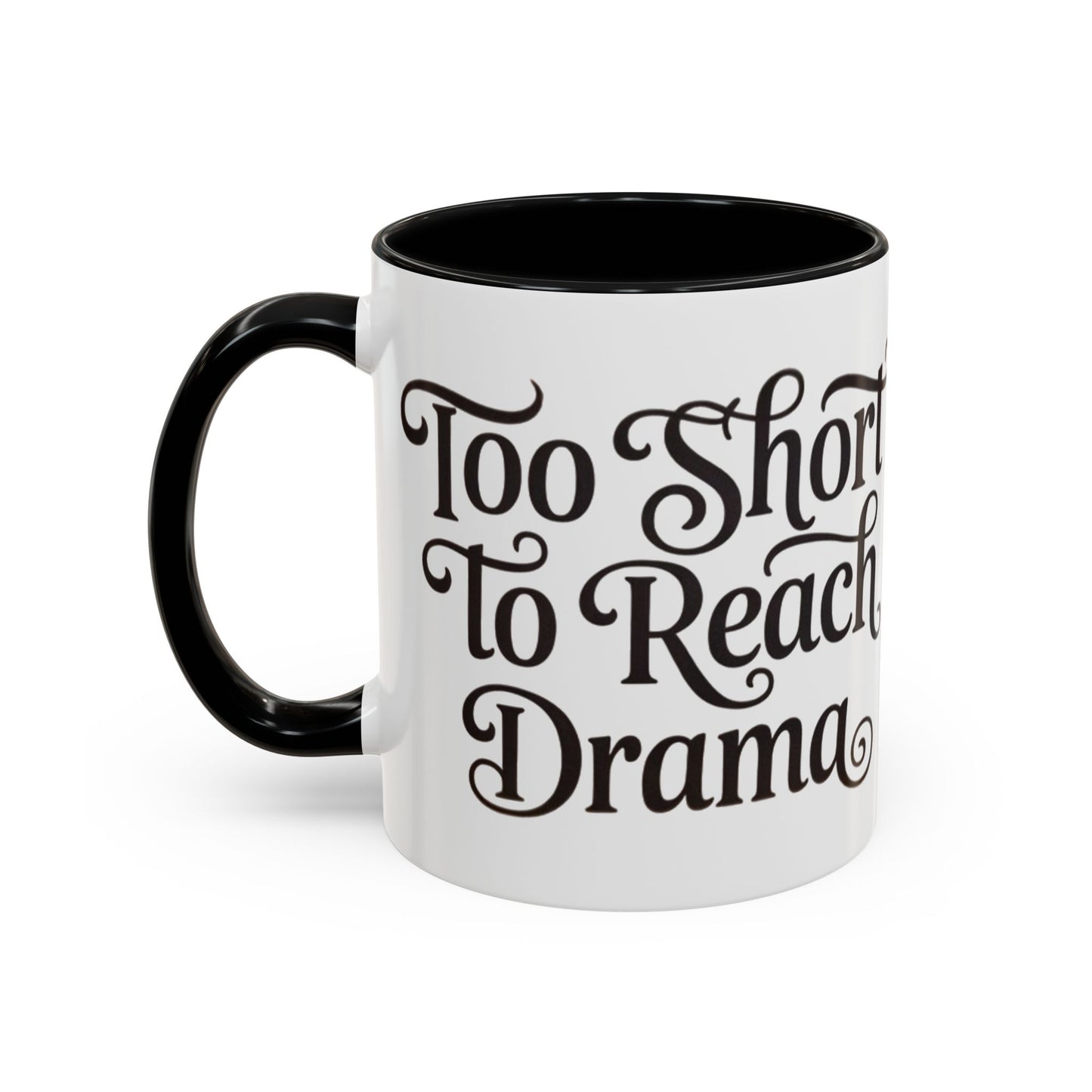 Drama-Free Accent Coffee Mug, Funny Gift, Coffee Lover Mug, Unique Office Mug, Relaxation Mug