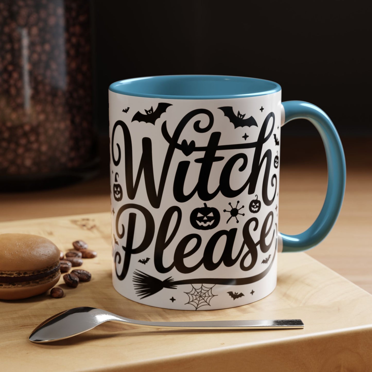Witch Please Coffee Mug, Halloween Gift, Spooky Decor, Witchcraft Mug, Fall Home Decor, Cute Halloween Present