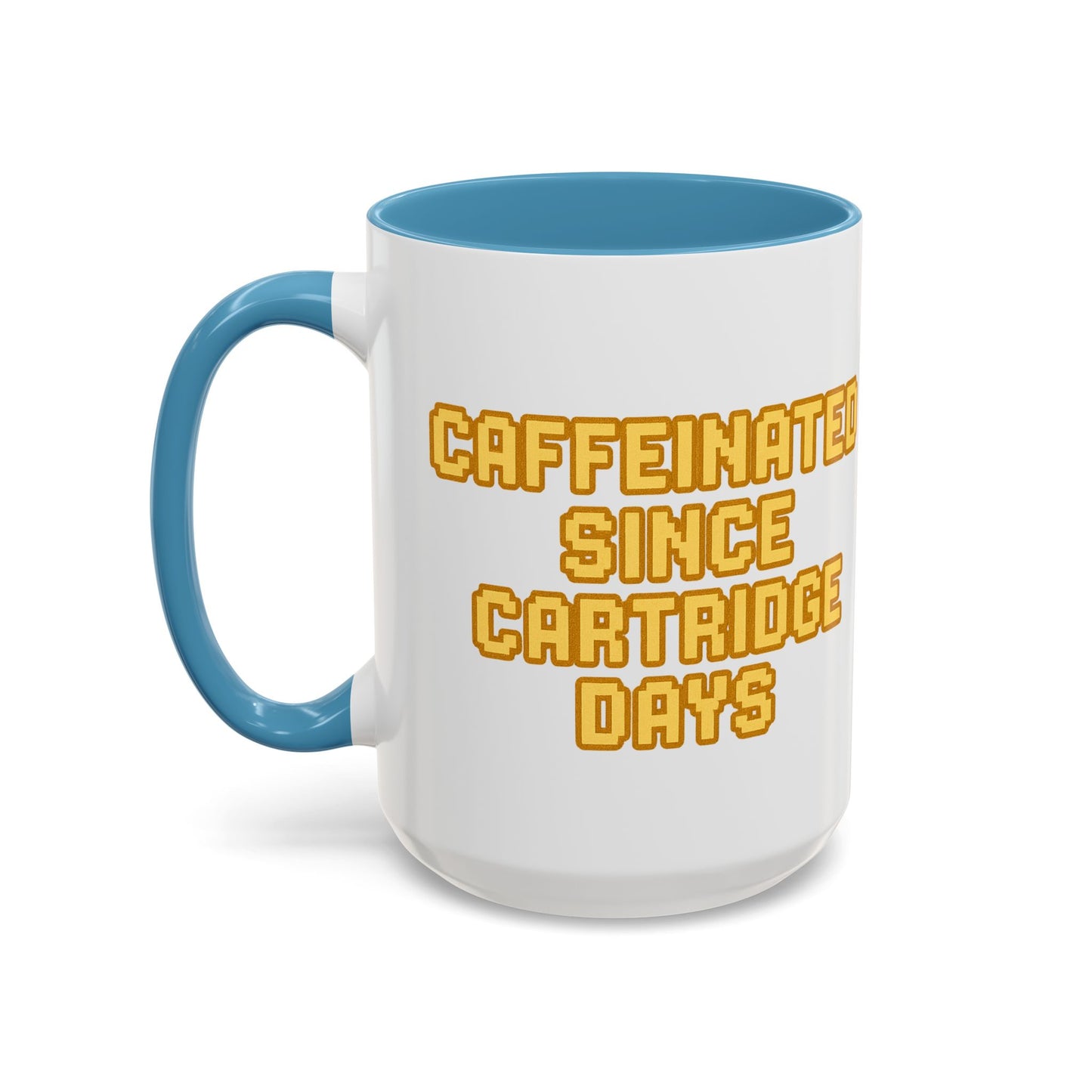 Caffeinated Nostalgia Coffee Mug, Retro Gamer Mug, Gift for Gamers, Fun Coffee Cup, Unique Kitchenware, Video Game Enthusiast