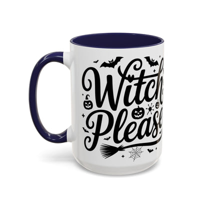 Witch Please Coffee Mug, Halloween Gift, Spooky Decor, Witchcraft Mug, Fall Home Decor, Cute Halloween Present