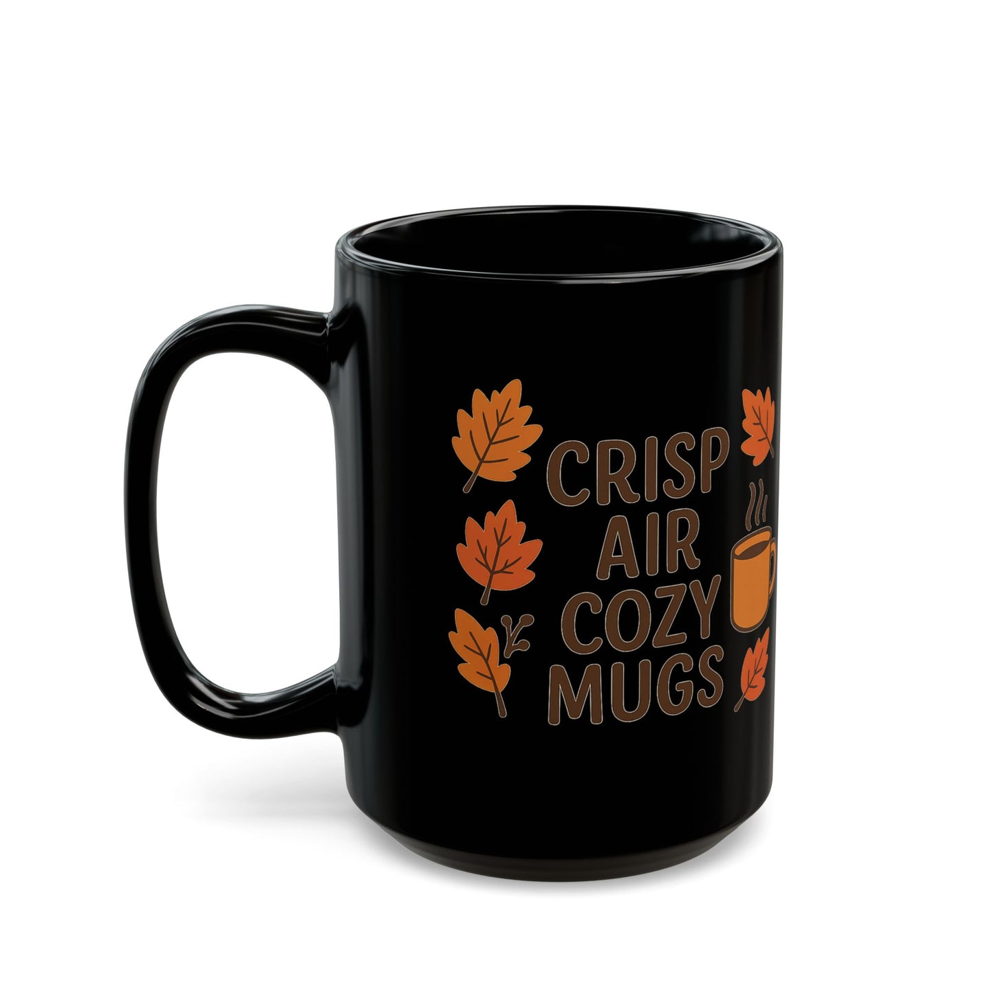 Crisp Air Cozy Mug - Perfect for Hot Drinks, Autumn Gift, Coffee Lover, Seasonal Decor, Thanksgiving