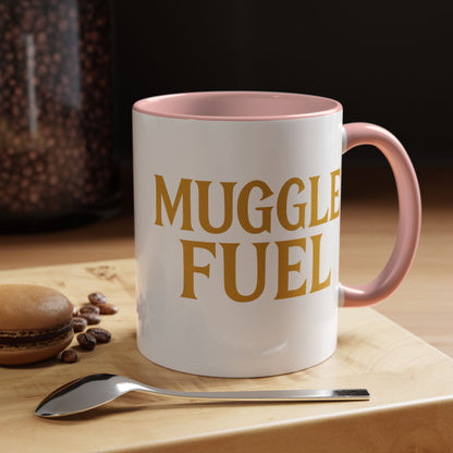 Muggle Fuel Coffee Mug - Wizarding-Themed Mug, Magic Inspired Gift, Cozy Home Addition, Perfect for Harry Potter Fans
