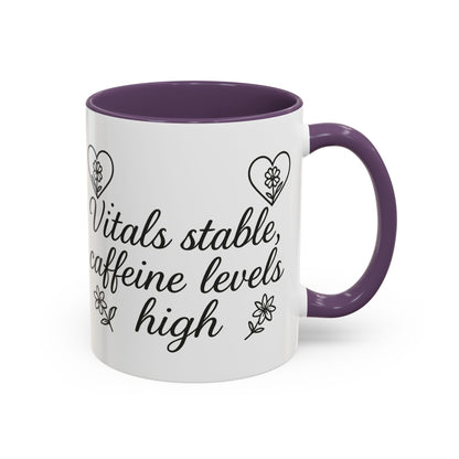 VITALS Stable Caffeine Levels High - Perfect Gift for EMT, Nurse, coffee lover