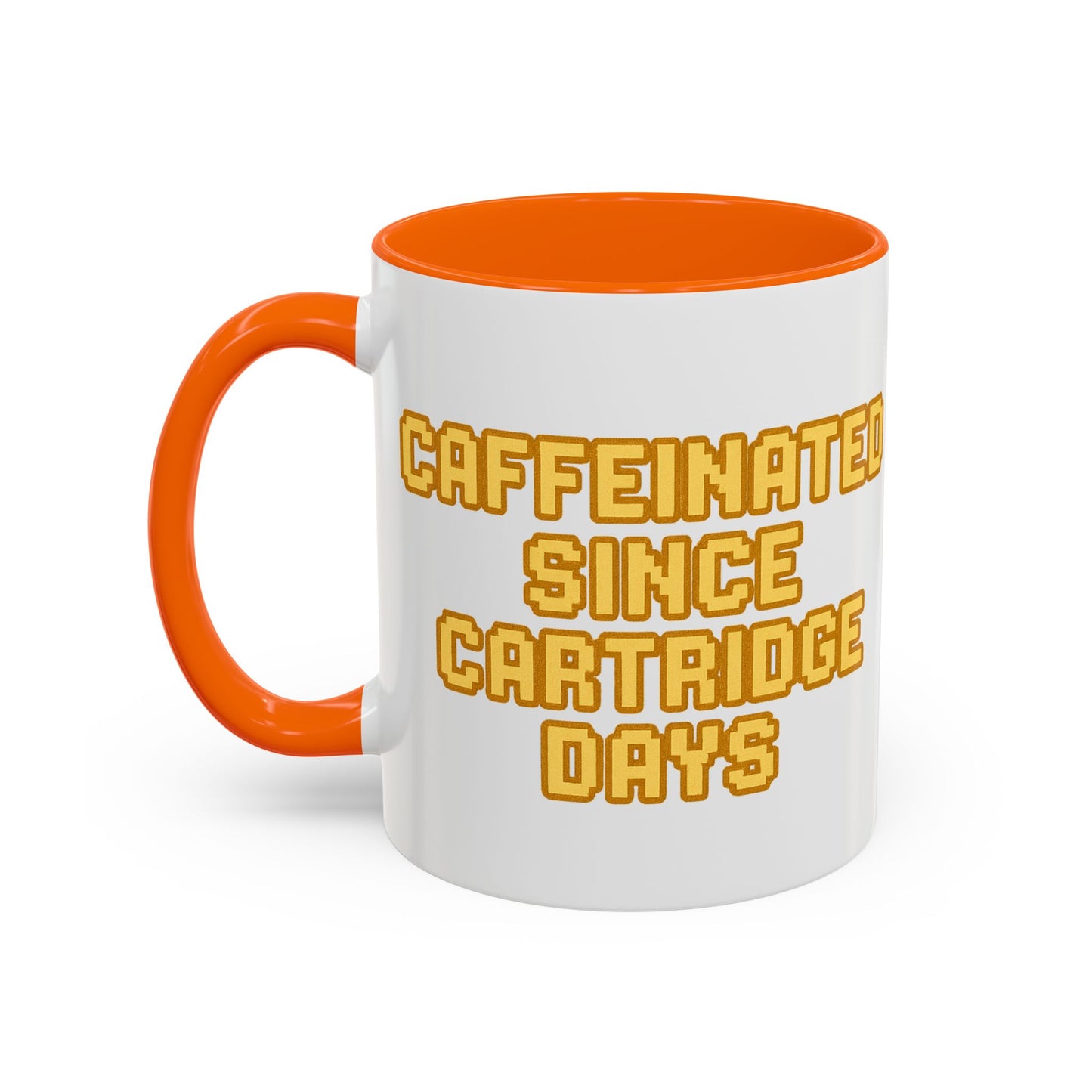 Caffeinated Nostalgia Coffee Mug, Retro Gamer Mug, Gift for Gamers, Fun Coffee Cup, Unique Kitchenware, Video Game Enthusiast