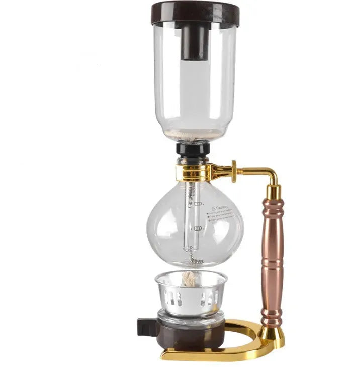 Siphon Coffee Maker Tea Pot Vacuum Coffeemaker Glass Machine - Mug World