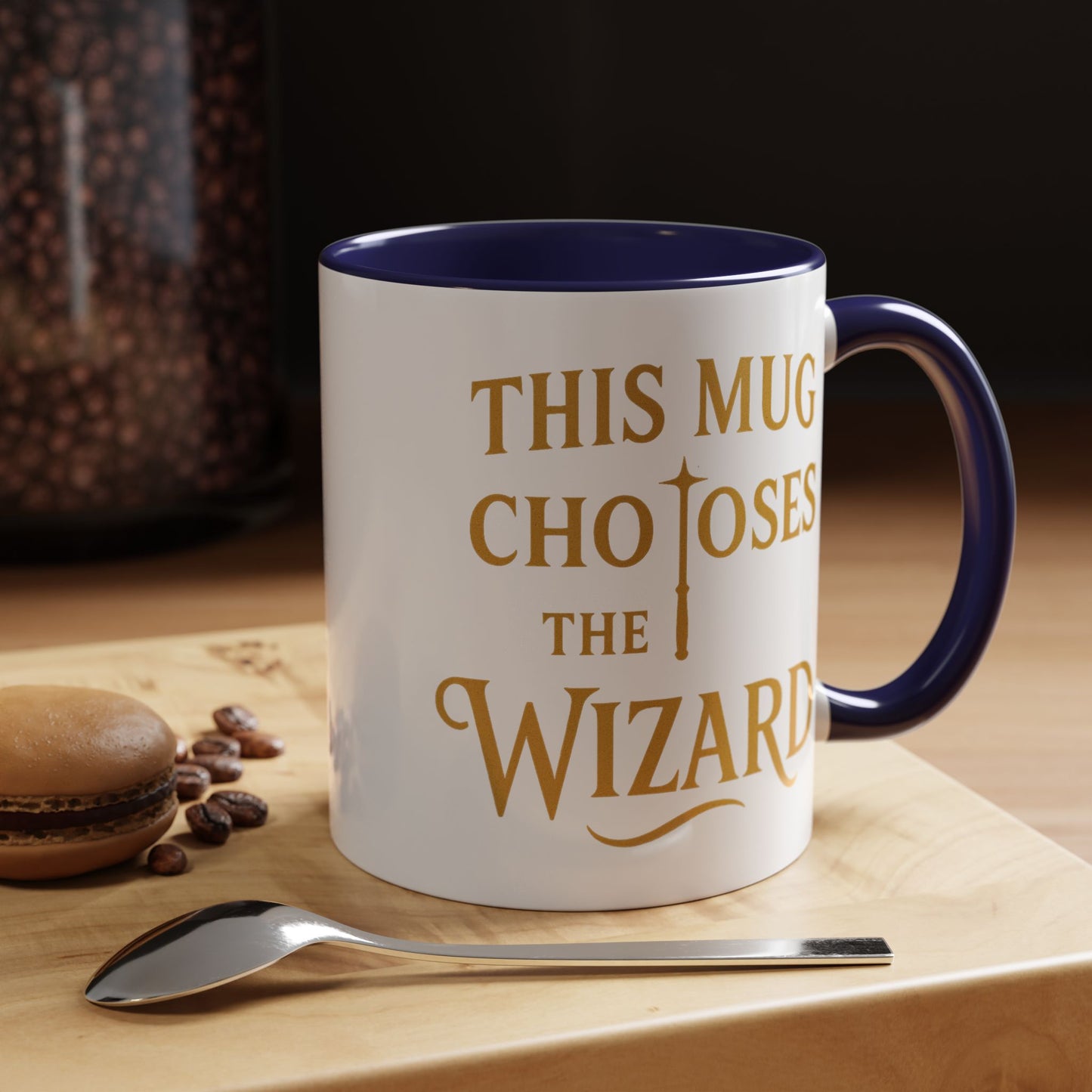 Wizard Choice Coffee Mug - Unique Gift for Wizards, Fun Coffee Lover Cup, Magical Drinkware, Birthday Present, Fantasy Mug