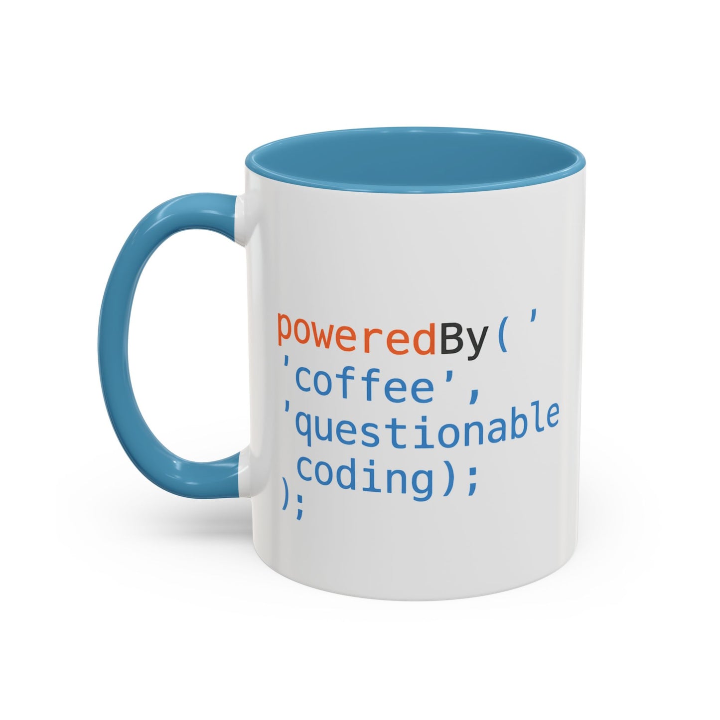 Coffee-Themed Accent Mug with Programmer Humor, Gift for Coders, Computer Enthusiasts, Office Use, Birthday, Tech Celebration