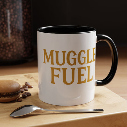 Muggle Fuel Coffee Mug - Wizarding-Themed Mug, Magic Inspired Gift, Cozy Home Addition, Perfect for Harry Potter Fans