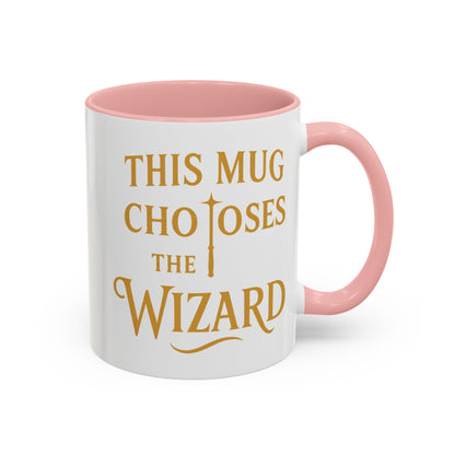 Wizard Choice Coffee Mug - Unique Gift for Wizards, Fun Coffee Lover Cup, Magical Drinkware, Birthday Present, Fantasy Mug