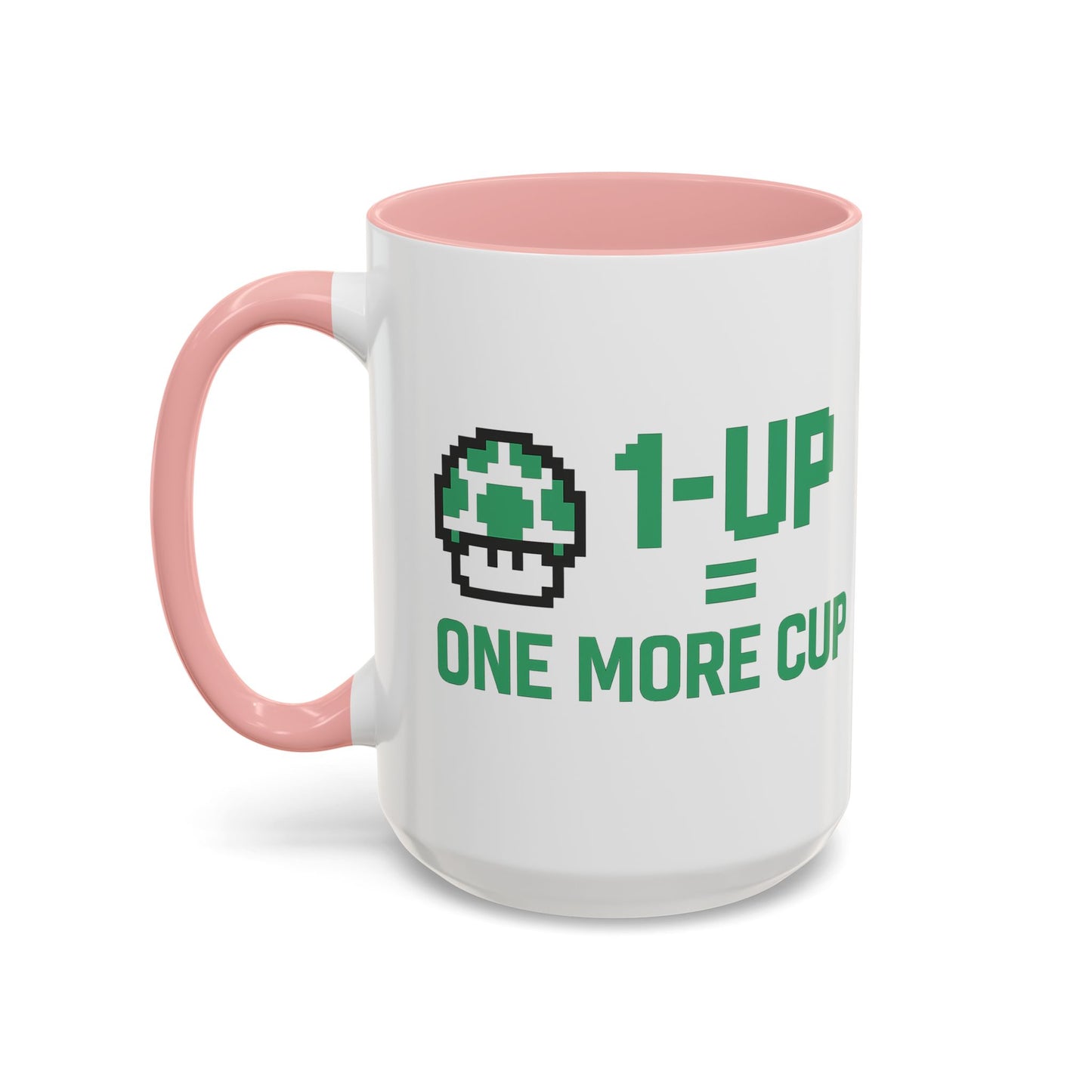 Retro Gaming Coffee Mug, 1-Up Mushroom Cup, Perfect Gift for Gamers, Funny Office Mug, Video Game Lover, Unique Birthday Present